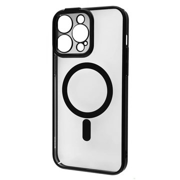 Чохол-накладка Baseus iPhone 14 Pro Glitter Case with MagSafe Black