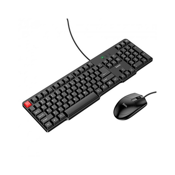 Комплект (клавіатура і мишка) Hoco GM16 Black