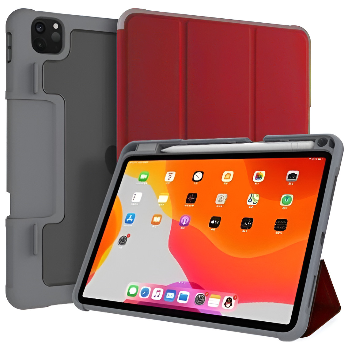 Обкладинка Mutural Yaxing Case for Apple iPad 10 10.9 2022 Red