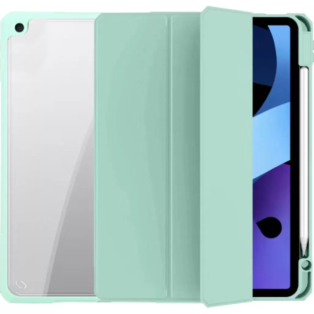 Обложка Mutural Pinyue Case for Apple iPad 7/8/9 10.2 2019/2020/2021 Mint Green