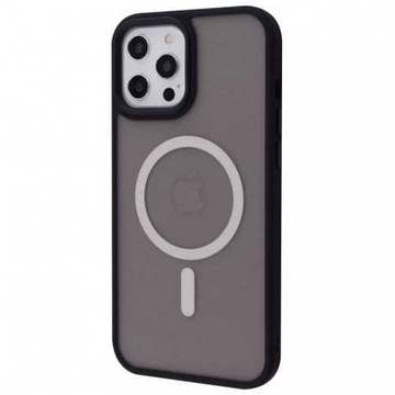Чехол-накладка Wawe iPhone 11 Matte Colorful Case with MagSafe Black