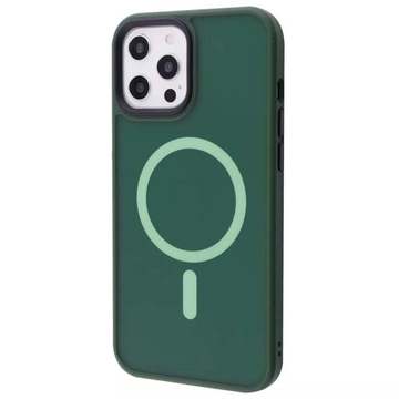 Чохол-накладка Wawe iPhone 11 Matte Colorful Case with MagSafe Green