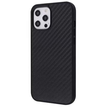 Чохол-накладка Wawe iPhone 12 Pro Max Premium Carbon Slim with MagSafe Black