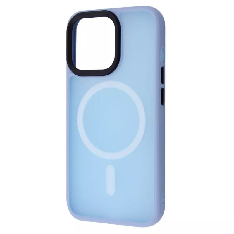 Чехол-накладка Wawe iPhone 13 Pro Matte Colorful Case with MagSafe Sierra Blue