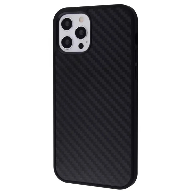 Чохол-накладка Wawe iPhone 13 Pro Max Premium Carbon Edition Case with MagSafe