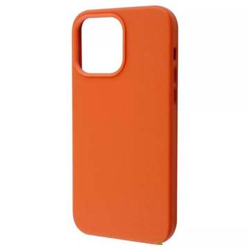 Чехол-накладка Wawe iPhone 14 Pro Max Premium Leather Edition Case with MagSafe Orange