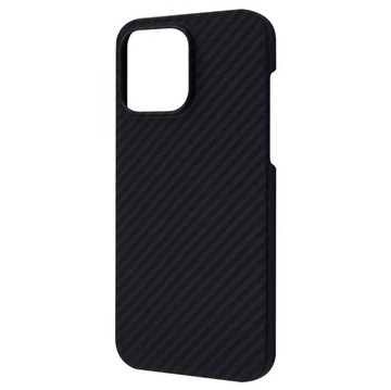 Чехол-накладка Wawe iPhone 14 Pro Premium Carbon Slim with MagSafe Black