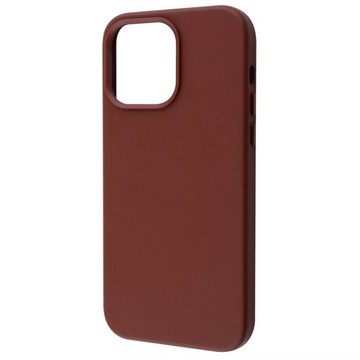 Чохол-накладка Wawe iPhone 14 Pro Premium Leather Edition Case with MagSafe Umber