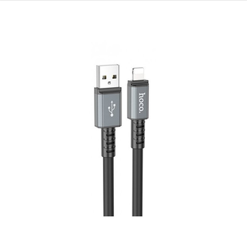 Кабель USB Hoco X85 USB to Lightning 1m Black
