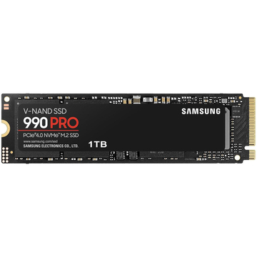 SSD накопитель Samsung 1ТB 990 PRO (MZ-V9P1T0BW)