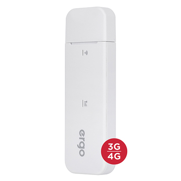 Модем і 4G/3G-роутер Ergo 4G/3G WiFi LTE (MO263) White