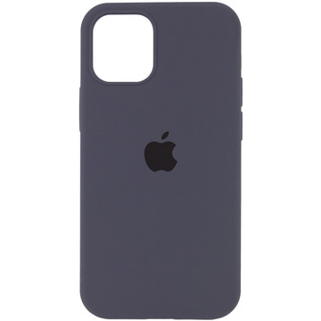 Чехол-накладка Apple Sillicon Case Copy for iPhone 14 Plus Grey