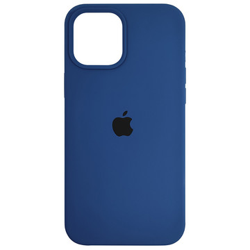 Чохол-накладка Apple Sillicon Case Copy for iPhone 14 Pro Max Blue Cobalt