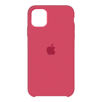 Чехол-накладка Apple Sillicon Case Copy for iPhone 14 Pro Red Resberry