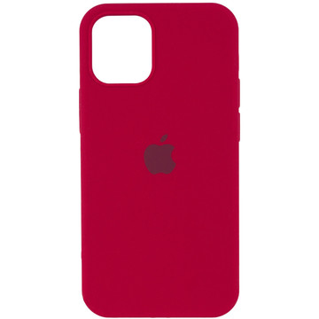 Чехол-накладка Apple Sillicon Case Copy for iPhone 14 Pro Rose Red