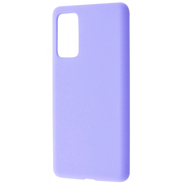 Чохол-накладка Wave Full SilIcone Cover for Samsung Galaxy S20 FE Light Purple