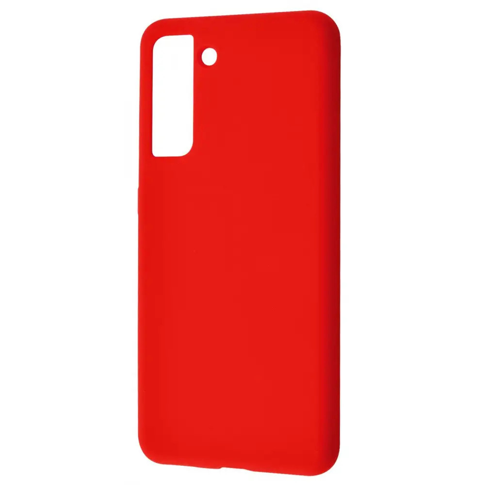 Чехол-накладка Wave Full SilIcone Cover for Samsung Galaxy S21 Red