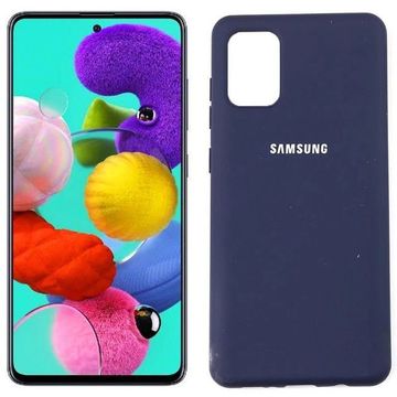 Чехол-накладка Original Soft Case for Samsung M515 (M51) Blue