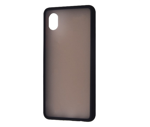 Чохол-накладка Matte Color Case for Samsung A01 (2020) Black