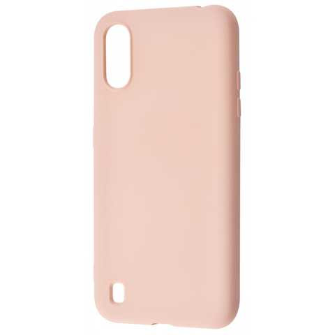 Чохол-накладка Wave Colorful Case for Samsung A01 (2020) Pink Sand