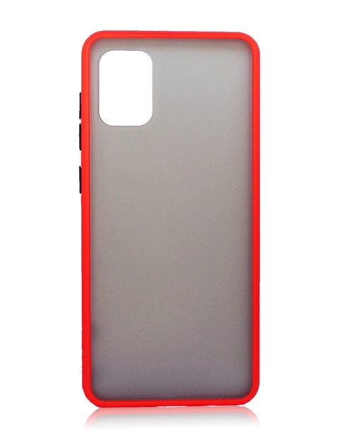 Чохол-накладка Matte Color Case for Samsung A415 (2020) Red