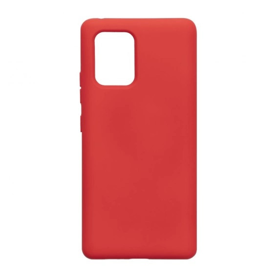 Чехол-накладка Wave SilIcone Cover for Samsung S10 Lite Red