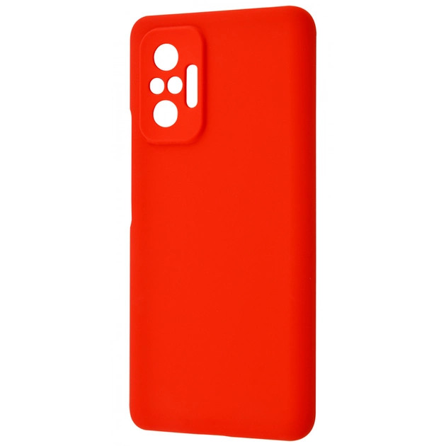 Чехол-накладка Wave Full SilIcone Cover for Xiaomi Redmi Note 10 Pro Red