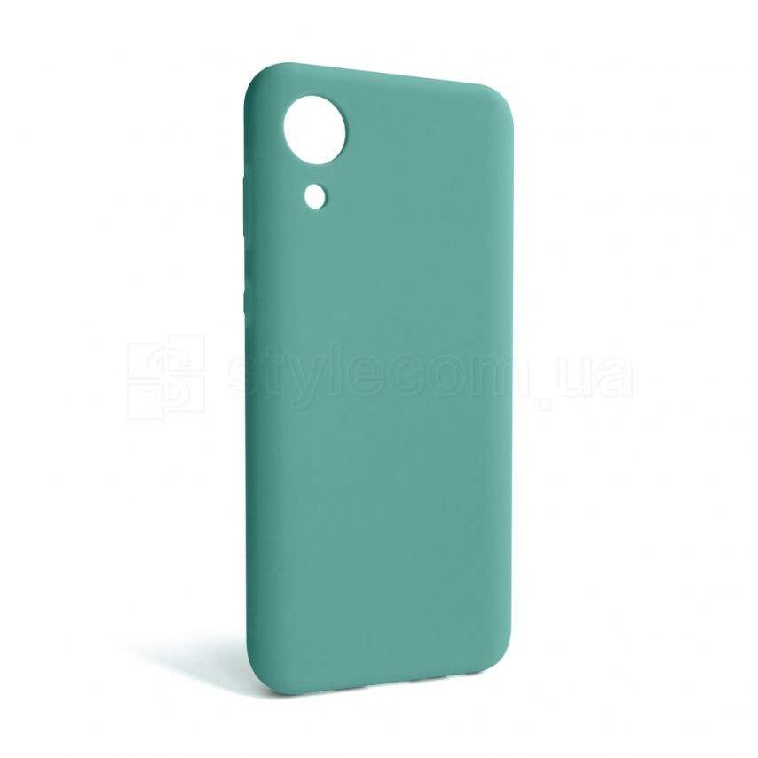 Чохол-накладка Soft SilIcone Case for Samsung A03 Core (A032) Green Turquoise