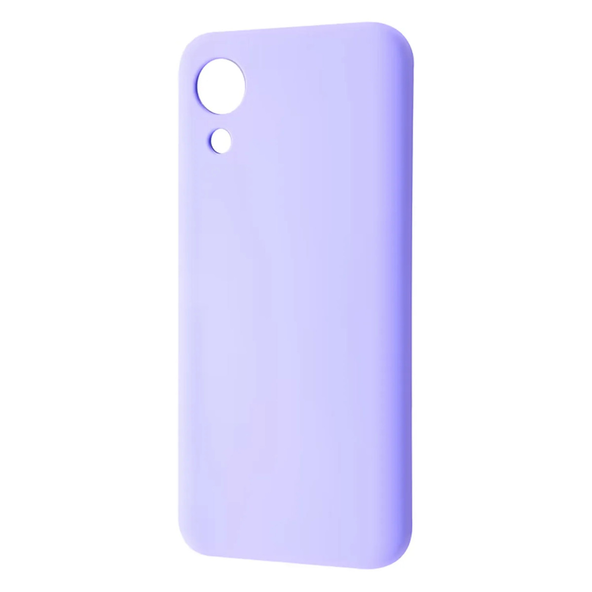 Чехол-накладка SilIcone Case Ful for Samsung A03 Core (A032) Lilac