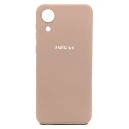 Чехол-накладка SilIcone Case Ful for Samsung A03 Core (A032) Pink Sand