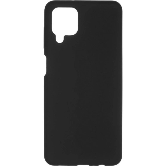 Чехол-накладка Soft SilIcone Case for Samsung A12 (A125) Black