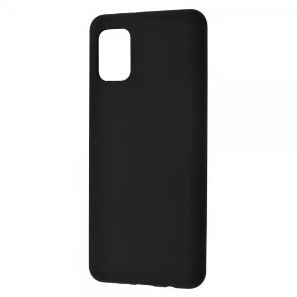 Чехол-накладка Wave Full SilIcone Cover for Samsung A315 (A31) 2020 Black