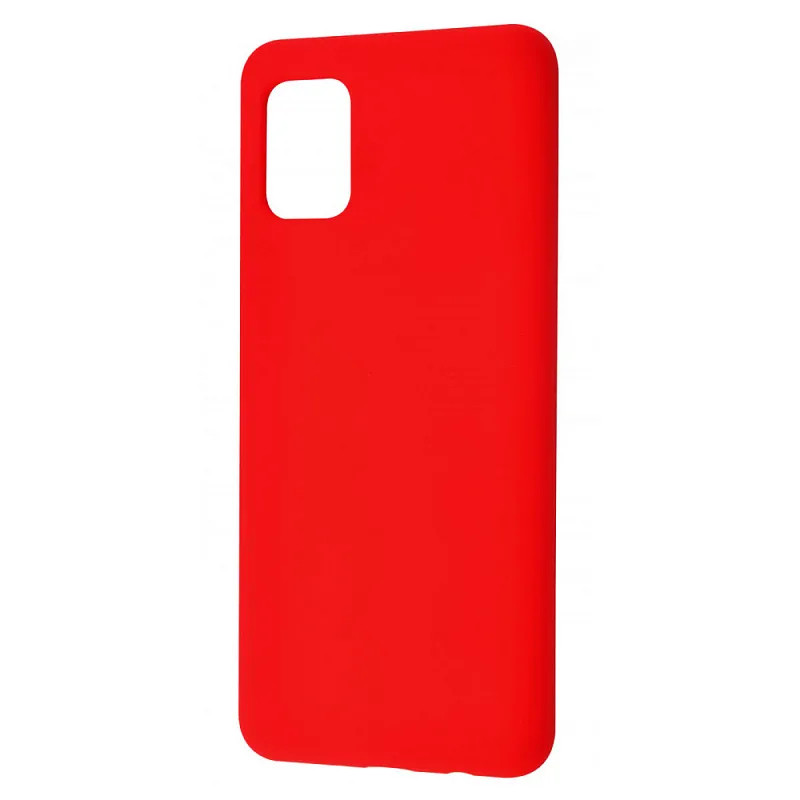 Чехол-накладка Wave Full SilIcone Cover for Samsung A315 (A31) 2020 Red