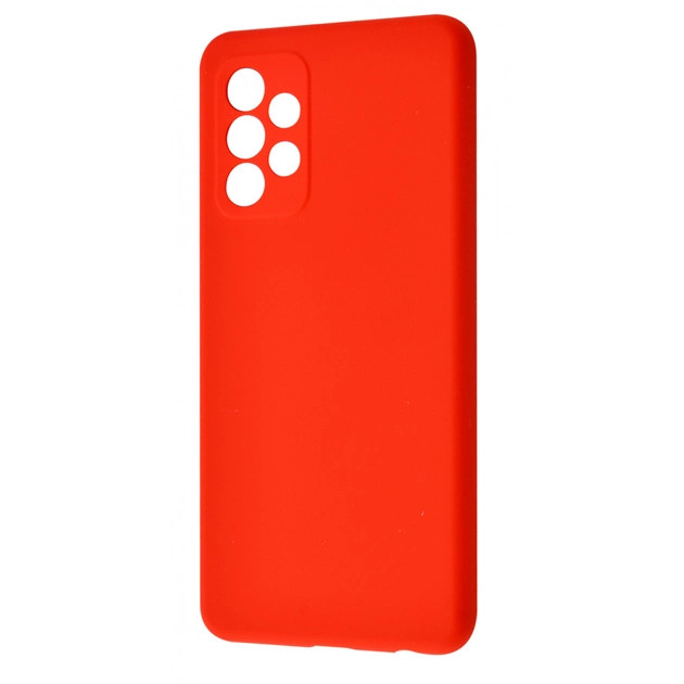 Чехол-накладка Wave Full SilIcone Cover for Samsung Galaxy A52 (A525) Red