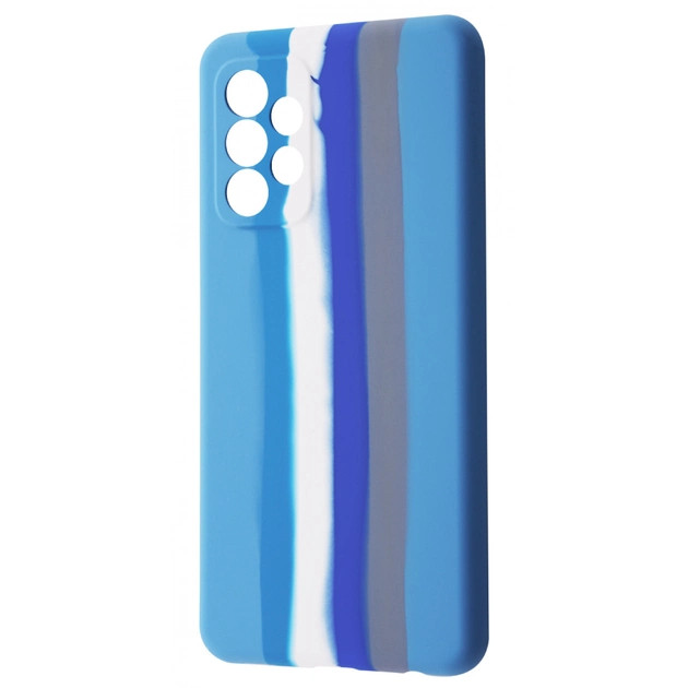 Чехол-накладка Wave Rainbow Case for Samsung Galaxy A52 (A525) Blue