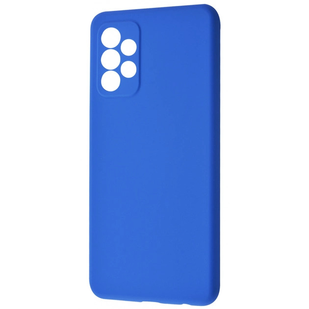 Чохол-накладка Wave Full SilIcone Cover for Samsung Galaxy A72 (A725) Blue
