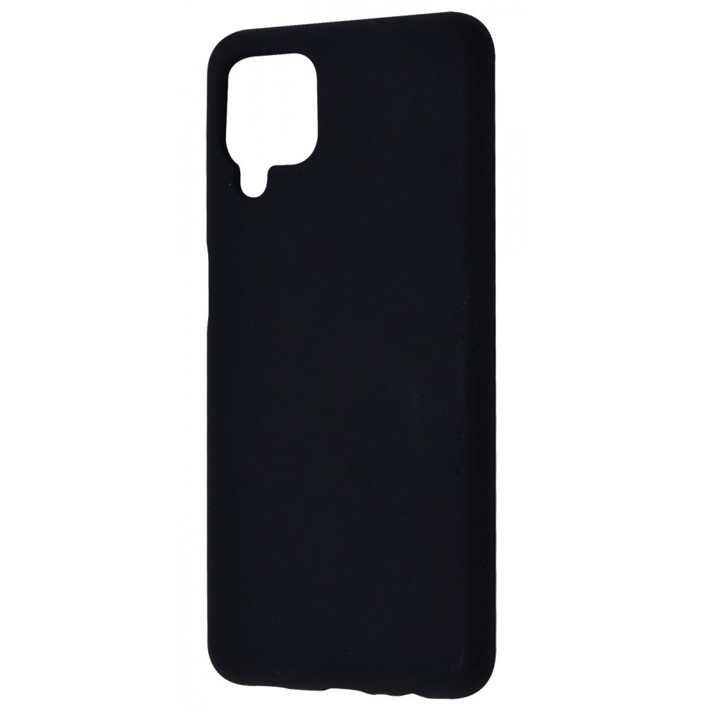 Чехол-накладка Wave Full SilIcone Cover for Samsung А12 (M127) (2021) Black