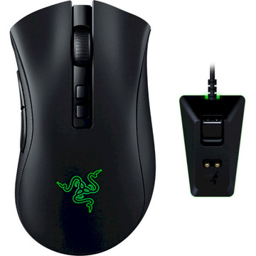 Мышка Razer DeathAdder V2 Pro Black & Mouse Dock (RZ01-03350400-R3G1) USB