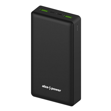 Внешний аккумулятор AlzaPower Powerbank Ingot 20000mAh Quick Charge + PD3.0 Black (APW-PBI20QB)