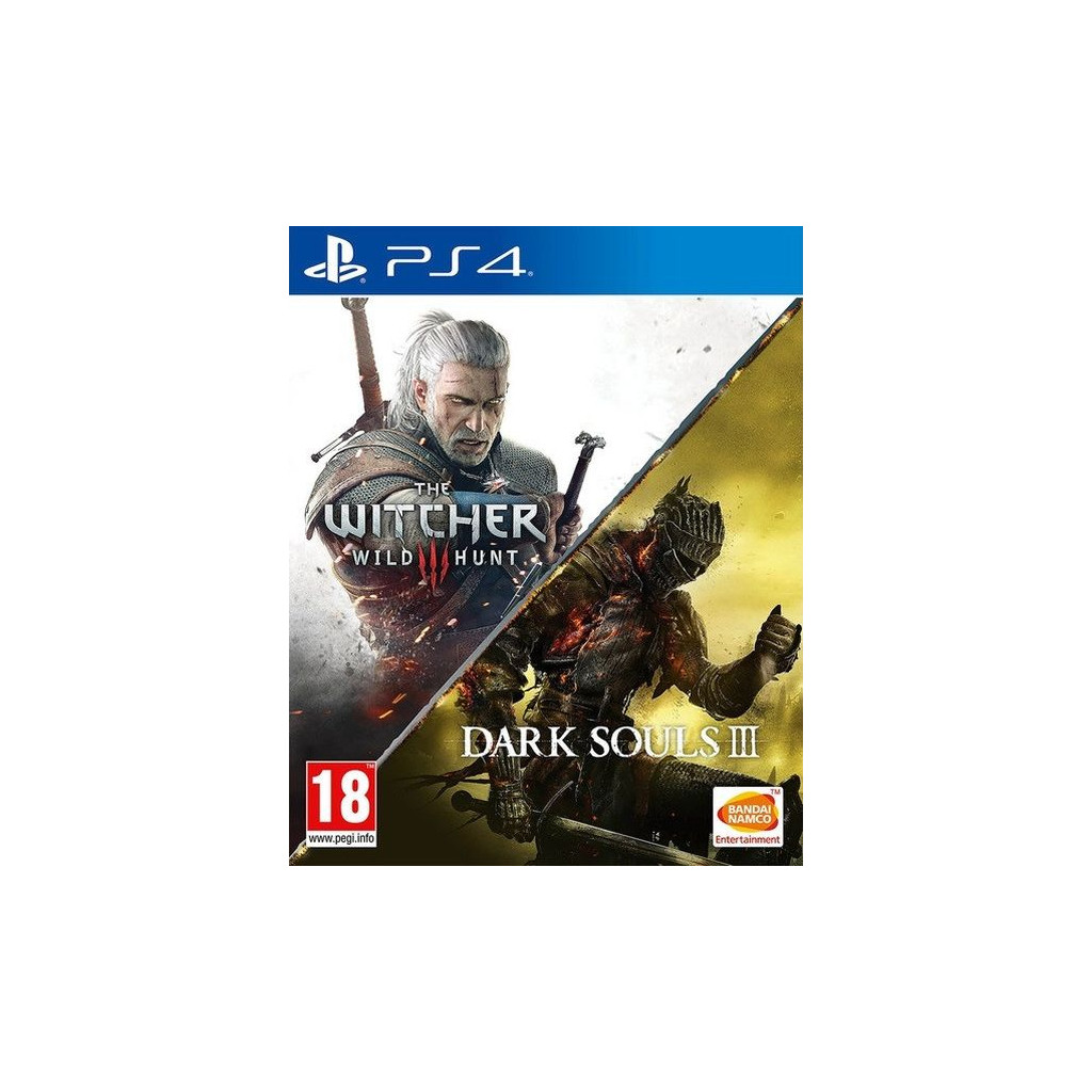 Игра  PS4 Dark Souls 3 / The Witcher 3 Wild Hunt [PS4 Russian subtitles]