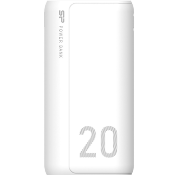 Зовнішній акумулятор Silicon Power GS15 20000mAh White (SP20KMAPBKGS150W)