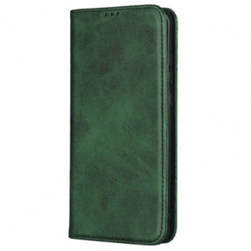 Чехол-книжка Leather Fold for Xiaomi Redmi 10C Midnight Green