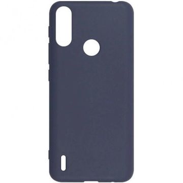 Чехол-накладка Soft Silicone Case Motorola E7 и Power/E7 Power Dark Blue