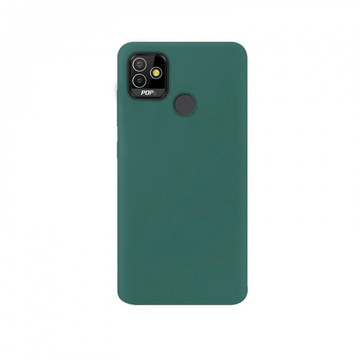 Чехол-накладка Soft Silicone Case for Tecno Pop 4 Midnight Green