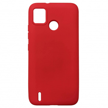 Чехол-накладка Soft Silicone Case for Tecno Pop 5 Red