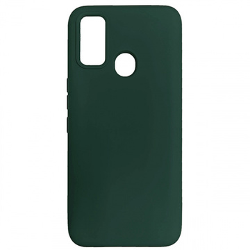 Чохол-накладка Soft Silicone Case for Tecno Spark 7 Midnight Green