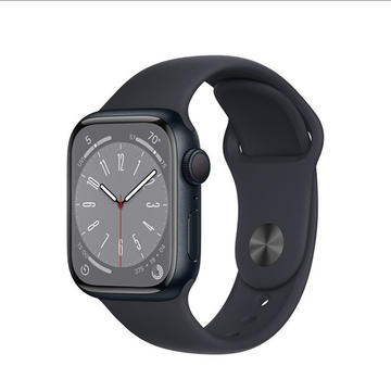 Смарт-годинник Apple Watch 8 GPS 41mm Midnight Aluminium with Midnight Sport Band M/L (MNU83)