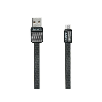 Кабель USB Remax Metal Platinum USB to Micro Black (RC-154m)