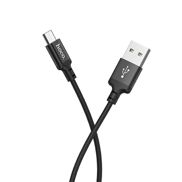 Кабель USB Hoco X14 USB to Micro 1m Black
