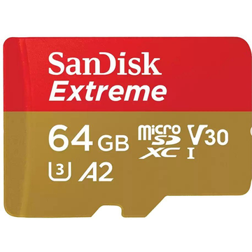 Карта пам'яті  SanDisk 64GB C10 UHS-I U3 (SDSQXAH-064G-GN6MN)
